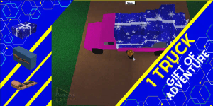 1 Truck Pink Gift of Adventure Lumber Tycoon 2