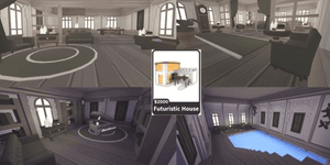 Casa futuristica vecchia vintage Adopt Me House