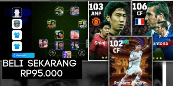 Gambar Product CANTONA 106 FT FIRMINO 102 FT KAGAWA 102