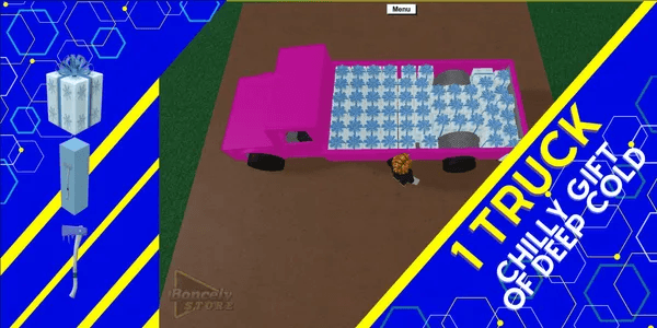 1 Truck Pink Chilly Gift of Deep Cold Lumber Tycoon 2