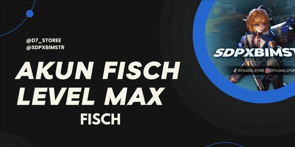 Gambar Product AKUN FISCH LEVEL MAX