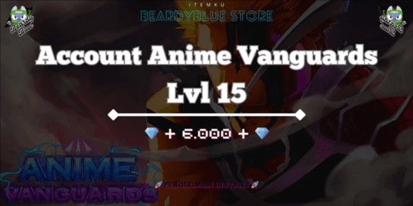 Gambar Product Accounts Anime Vanguards Lvl 15 | Pengiriman Instant