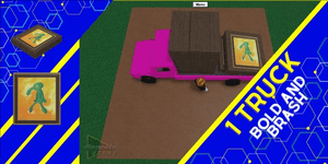 1 Truck Pink Bold and Brash Lumber Tycoon 2