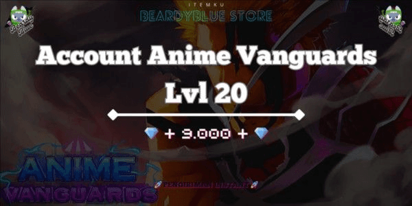 Gambar Product Accounts Anime Vanguards Lvl 20 | Pengiriman Instant