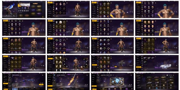 Gambar Product akun murah, sg2 mamba & peluru suci, bundle jiraya, bundle enharmonic treblerock, bundle famine felon, idaman