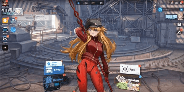 Gambar Product (SEA) Akun NIKKE Starter Game Level 43 Collab Asuka dan Rei