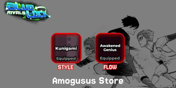 Gambar Product Kunigami x Awakened Genius, Blue Lock Rivals