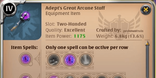 Gambar Product Great Arcane Staff