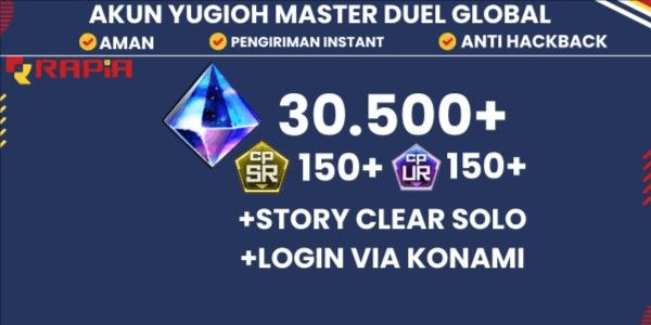 Gambar Product Yu-Gi-Oh! Master Duel Account - Cheap Pack