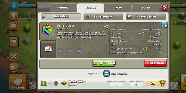 Gambar Product Clan Level 10 GREAT