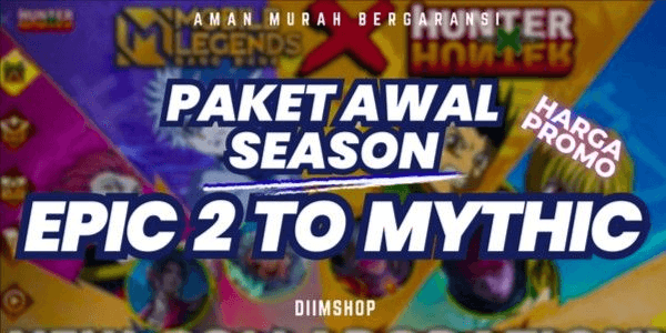 Gambar Product Epic 2-Mythic 1 Rank Package