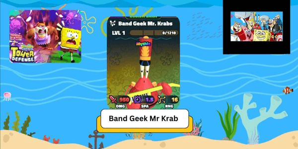 Gambar Product Band Geek Mr Crabs