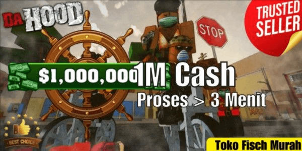 Gambar Product 1M Da Hood Cash