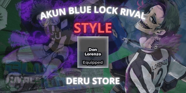 Gambar Product Akun Blue Lock Rivals - Don Lorenzo Style