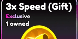 3x Speed Gamepass (Via Trade)