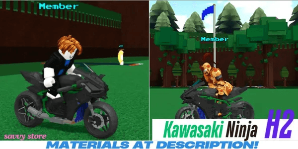Kawasaki Ninja H2 Build Service | Build A Boat For Treasure