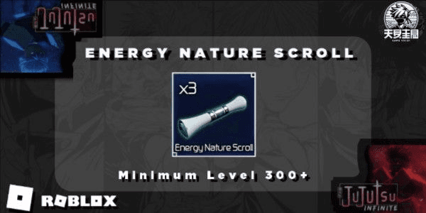 Gambar Product Energy Nature Scroll | Jujutsu Infinite