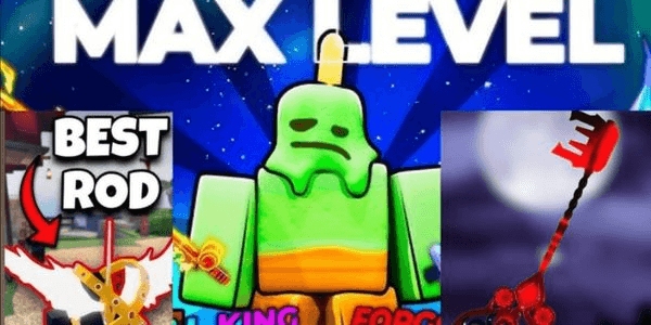 Gambar Product Max Level Fish Account, Bonus Seraphic Rod + No Life Rod