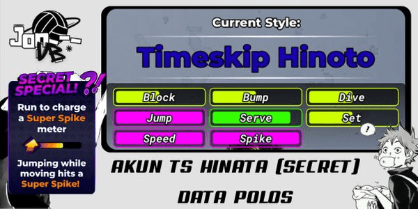 Gambar Product Haikyuu Legends - Timeskip Hinoto (secret)