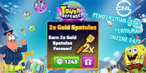 2x Gold Spatulas