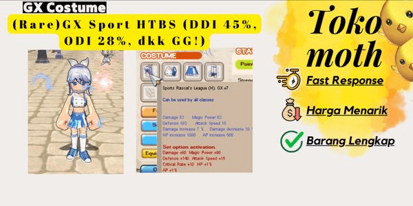 Gambar Product (Rare) GX+7 Sport HTBS (DDI 45%, ODI 28%, etc. GG!)