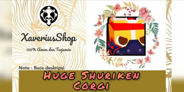 Gambar Product Huge Shuriken Corgi