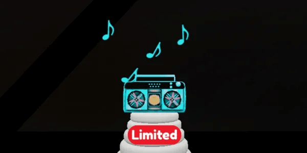 [Playing Music] Blue Boombox LIMITED - Bid Battles RBL