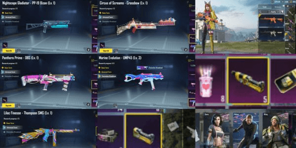 Gambar Product 5 SENJATA LAB/SKIN M416/SISA UC 732/ROYAL PASS MAX/AKUN MURAH AMAN