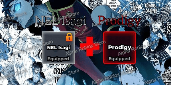 Gambar Product NEL Isagi Style + Prodigy Flow - Akun Blue Lock Rivals