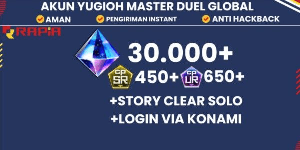 Gambar Product Yu-Gi-Oh! Master Duel Gacha Account - GGWP Package