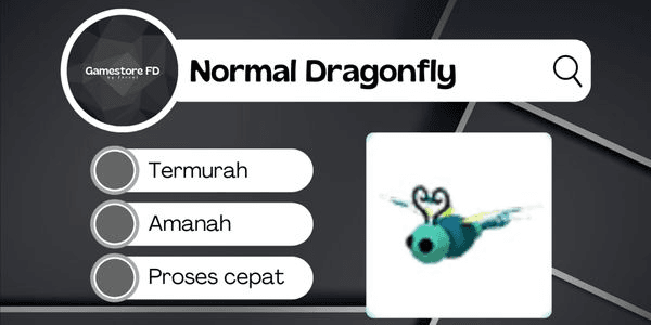 Gambar Product Dragonfly Normal - Adopt Me Pet (Gamestore FD)