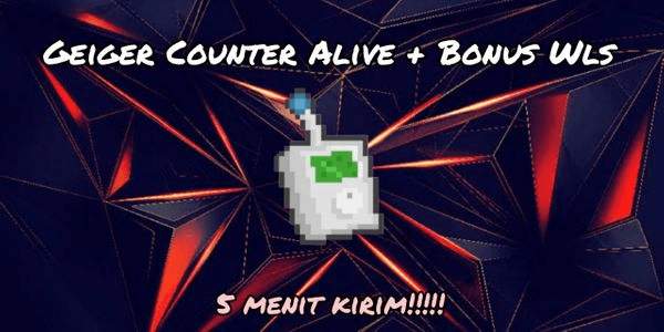 Gambar Product Geiger Counter Alive + bonus wls