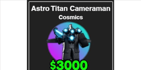 Gambar Product Astro Titan Cameraman