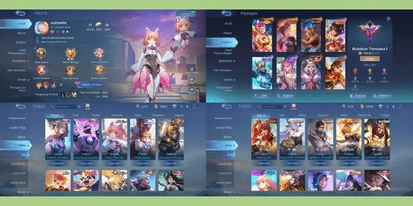 Gambar Product Emblem Max Legend Lunox, Exo Kagura, Aspi Angela Leslet, Luckybox 5, Prime Claude CEK SS F21