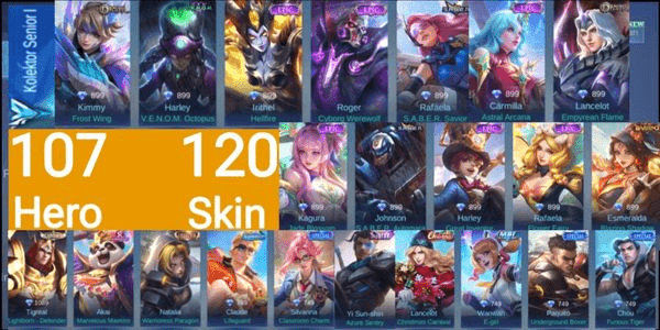 Gambar Product COLLECTOR NATALIA LIMIT ROGER LIGHTBORN TIGREAL EPIC HARLEY [2] IRITHEL LANCELOT RAFAELA [2] KAGURA JOHNSON KIMMY ESME SL YSS DLL AKUN MURAH (#286)
