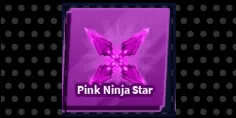 Pink Ninja Star