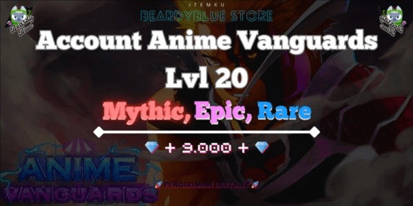 Gambar Product Accounts Anime Vanguards Lvl 20 | Pengiriman Instant