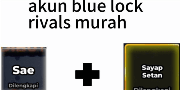 Gambar Product Account Blue Lock rivals SAE + demon wings