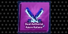 Gambar Product Dual Aetherial Azure Katana