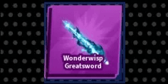 Wonderwhisp Greatsword