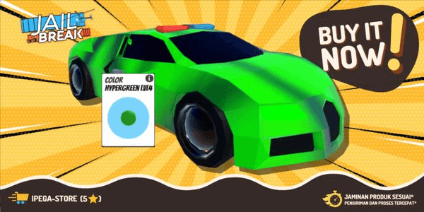 Gambar Product Hyper Green IV Color - Jailbreak [Trading]