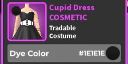 World Zero I Cupid Dress #1E1E1E