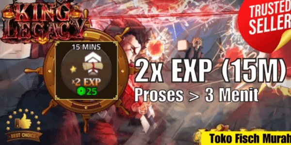 2x EXP Boost (15 min)