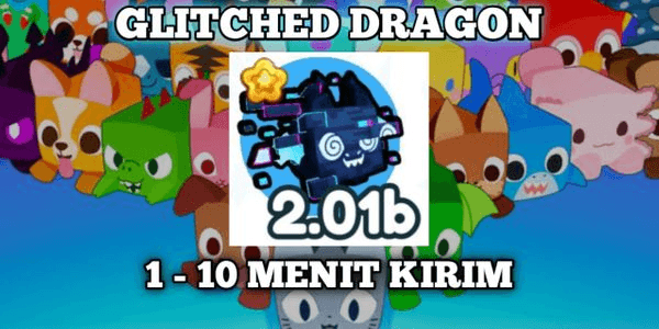 Gambar Product Glitched Dragon | Pet Simulator X