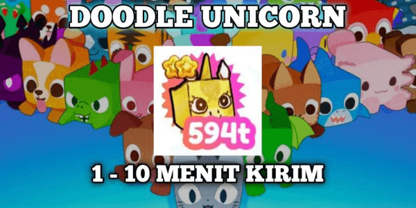 Gambar Product Golden Doodle Unicorn | Pet Simulator X