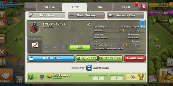 Gambar Product Clan Level 7 - Nick SPECIAL FORCE - CH 1