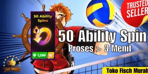 50 Ability Spins