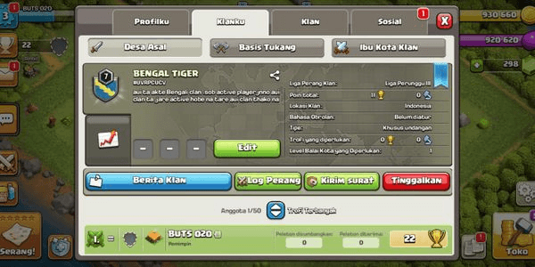 Gambar Product Clan Level 7 - Nick BENGAL TIGER - CH 1  

(Note: If this is already in , no further translation is needed.)