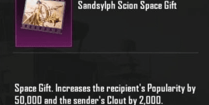 Gambar Product Popularity PUBGM Sandsylph Scion (+50,000)