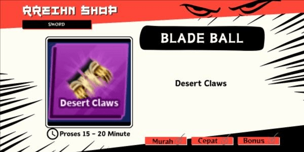 Gambar Product Desert Claws